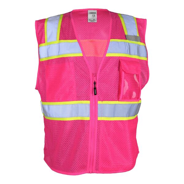 Kishigo Unisex EV Series® Enhanced Visibility 3 Pocket Mesh Vest B150-156 Unisex EV Series® Enhanced Visibility 3 Pocket Mesh Vest Thumbnail