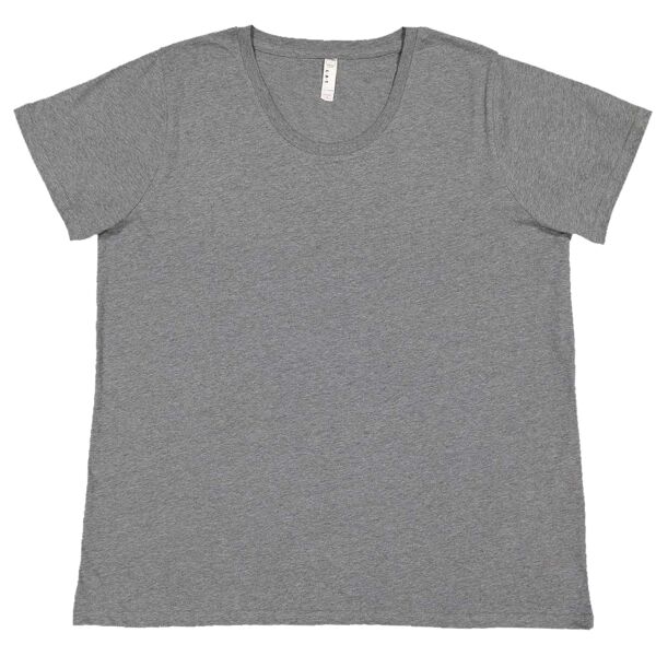 LAT Women's Curvy Collection Fine Jersey Tee 3816 Women's Curvy Collection Fine Jersey Tee Thumbnail