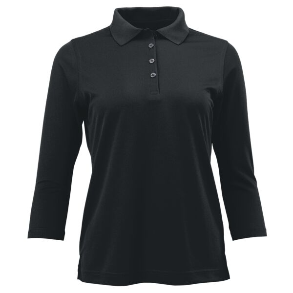 Paragon Women's Lady Palm Three-Quarter Sleeve Polo 120 Women's Lady Palm Three-Quarter Sleeve Polo Thumbnail