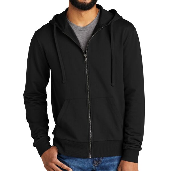 AllMade Unisex Organic French Terry Full Zip Hoodie AL4002 Unisex Organic French Terry Full Zip Hoodie Thumbnail