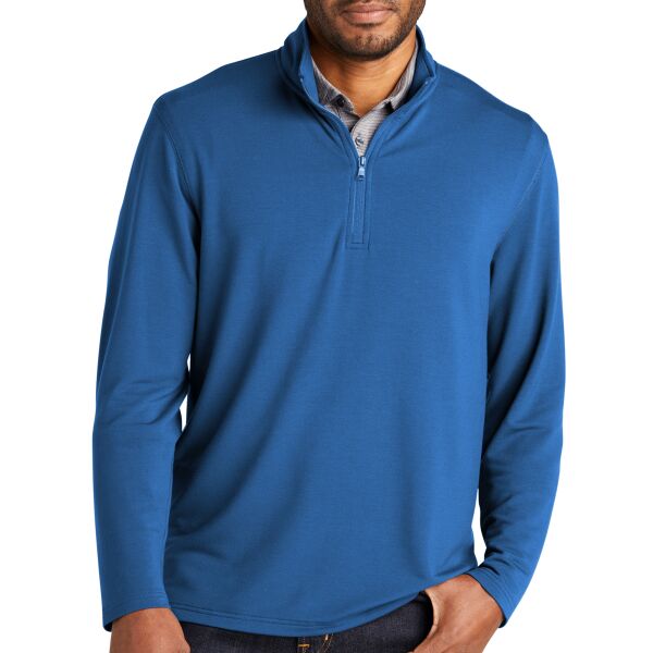 Port Authority Microterry 1/4 Zip Pullover K825 Microterry 1/4 Zip Pullover Thumbnail