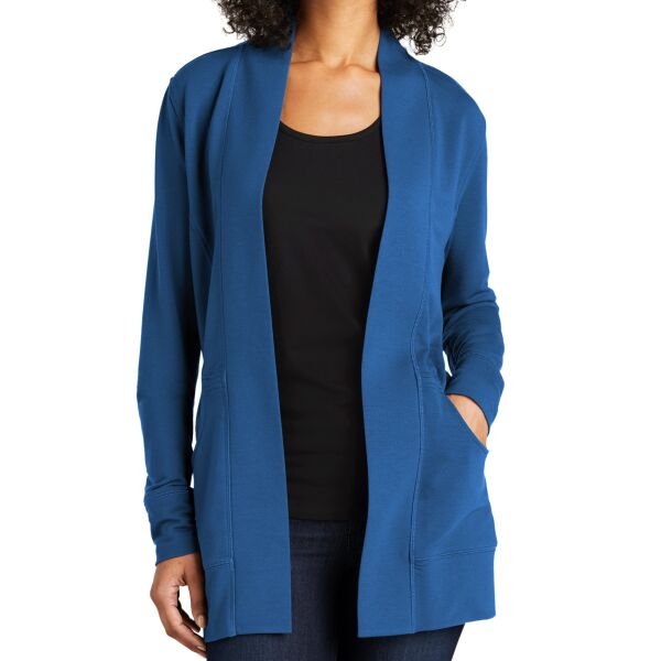 Port Authority Women's Microterry Cardigan LK825 Women's Microterry Cardigan Thumbnail