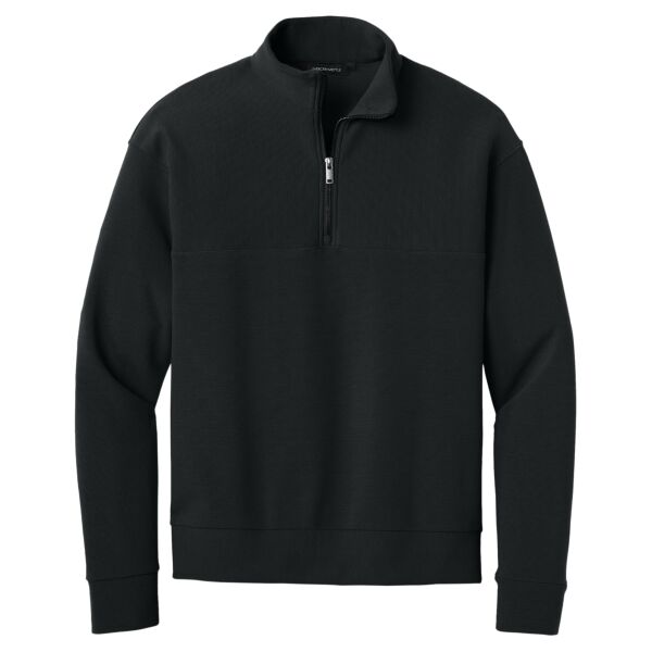 Mercer+Mettle Linear Texture 1/4 Zip MM3040 Linear Texture 1/4 Zip Thumbnail