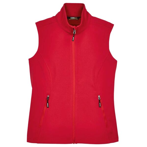 Core 365 Women's Cruise Two-Layer Fleece Bonded Soft Shell Vest CE701W Women's Cruise Two-Layer Fleece Bonded Soft Shell Vest Thumbnail