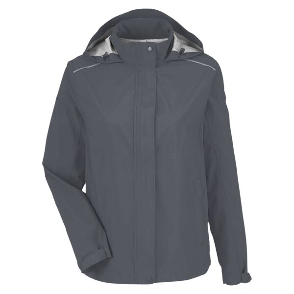 Core 365 Women's Packable Rain Jacket CE712W Women's Packable Rain Jacket Thumbnail