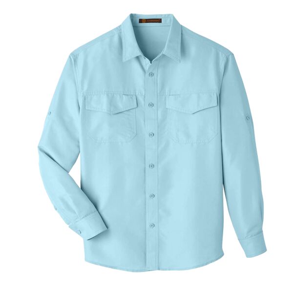 Harriton Men's Key West Performance Staff Shirt M580L Men's Key West Performance Staff Shirt Thumbnail