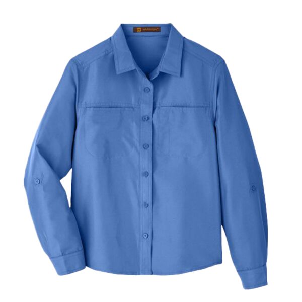 Harriton Women's Key West Performance Staff Shirt M580LW Women's Key West Performance Staff Shirt Thumbnail
