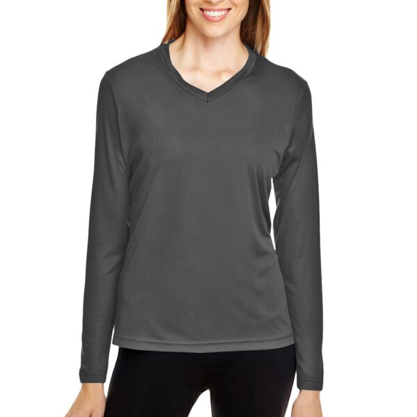 Team 365 Women's Zone Performance Long Sleeve T-Shirt TT11WL Women's Zone Performance Long Sleeve T-Shirt Thumbnail
