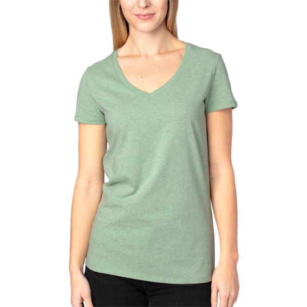 Women's Ultimate CVC V-Neck T-Shirt Thumbnail