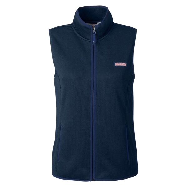vineyard vines Women's Mountain Sweater Fleece Vest O001411 Women's Mountain Sweater Fleece Vest Thumbnail