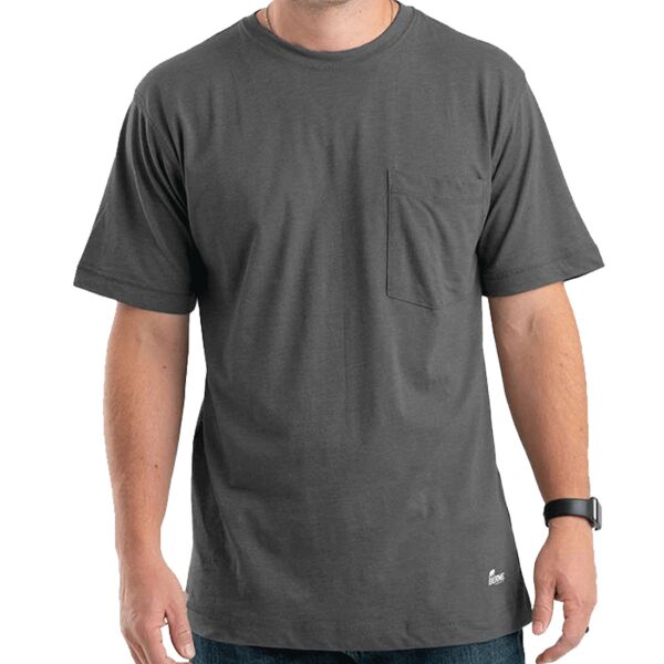 Berne Apparel Men's Lightweight Performance Pocket T-Shirt BSM38 Men's Lightweight Performance Pocket T-Shirt Thumbnail