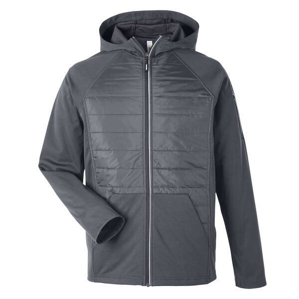 Core 365 Unisex Techno Lite Hybrid Hooded Jacket CE808 Unisex Techno Lite Hybrid Hooded Jacket Thumbnail