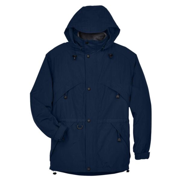 North End Men's 3-in-1 Parka with Dobby Trim 88007 Men's 3-in-1 Parka with Dobby Trim Thumbnail