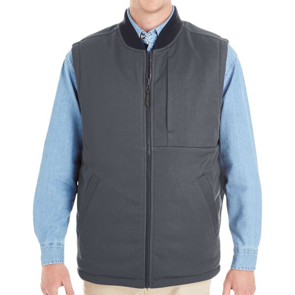 Harriton Unisex Dockside Interactive Reversible Freezer Vest M776 Unisex Dockside Interactive Reversible Freezer Vest Thumbnail