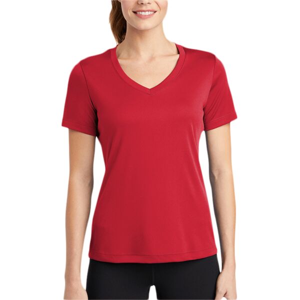 Sport Tek Women's PosiCharge ® Competitor V Neck Tee LST353 Women's PosiCharge ® Competitor V Neck Tee Thumbnail