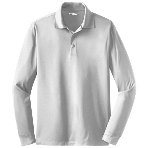 Sport Tek Long Sleeve Micropique Sport Wick ® Polo ST657 Long Sleeve Micropique Sport Wick ® Polo Thumbnail