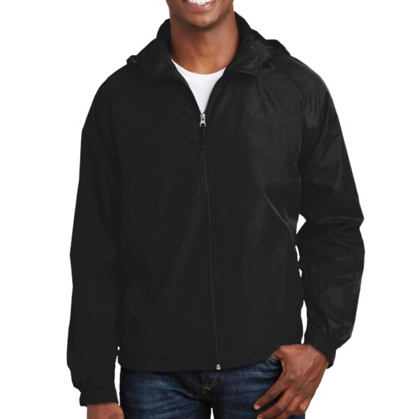 Sport Tek Hooded Raglan Jacket JST73 Hooded Raglan Jacket Thumbnail