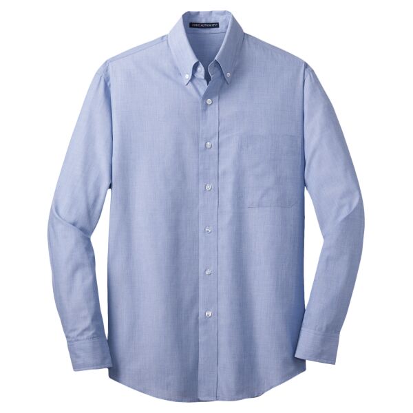 Port Authority Crosshatch Easy Care Shirt S640 Crosshatch Easy Care Shirt Thumbnail