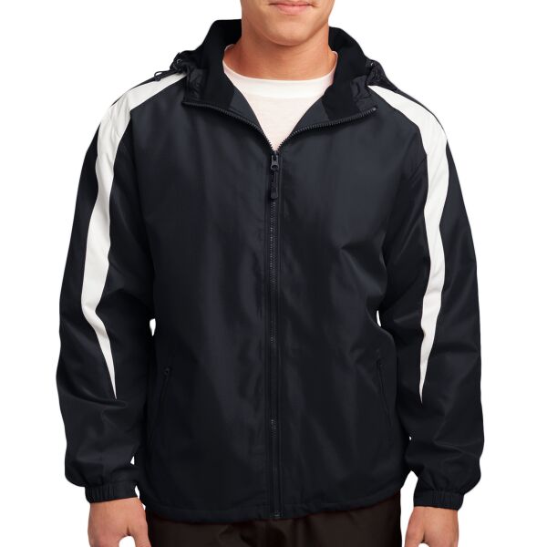 Sport Tek Fleece Lined Colorblock Jacket JST81 Fleece Lined Colorblock Jacket Thumbnail
