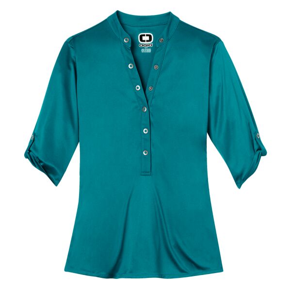 OGIO Crush Henley LOG111 Crush Henley Thumbnail