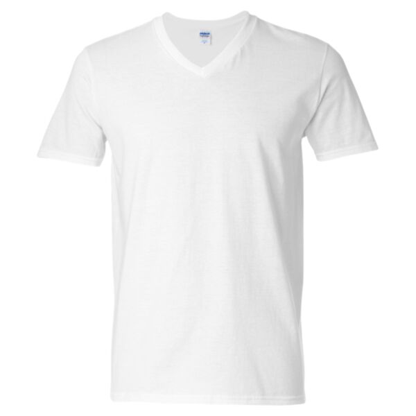 Gildan Unisex Softstyle® V-Neck T-Shirt 64V00 Unisex Softstyle® V-Neck T-Shirt Thumbnail
