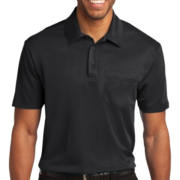Port Authority Silk Touch Performance Pocket Polo K540P Silk Touch Performance Pocket Polo Thumbnail