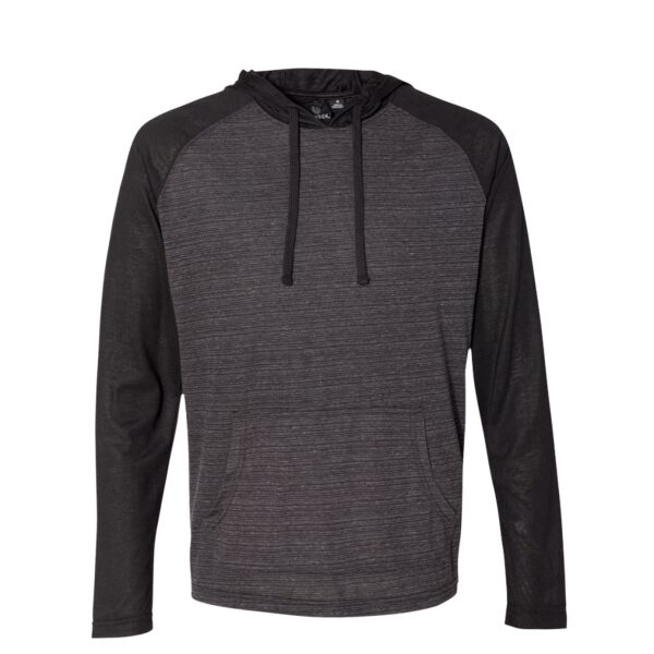 Burnside Unisex Yarn-Dyed Hooded Raglan T-Shirt 8127 Unisex Yarn-Dyed Hooded Raglan T-Shirt Thumbnail