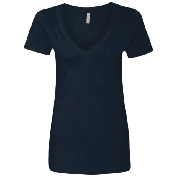 Next Level Apparel Women’s CVC Deep V-Neck T-Shirt 6640 Women’s CVC Deep V-Neck T-Shirt Thumbnail
