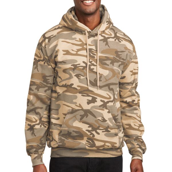 Port & Company Core Fleece Camo Pullover Hooded Sweatshirt PC78HC Core Fleece Camo Pullover Hooded Sweatshirt Thumbnail