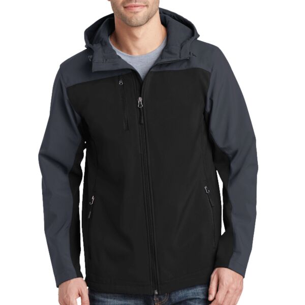 Port Authority Hooded Core Soft Shell Jacket J335 Hooded Core Soft Shell Jacket Thumbnail