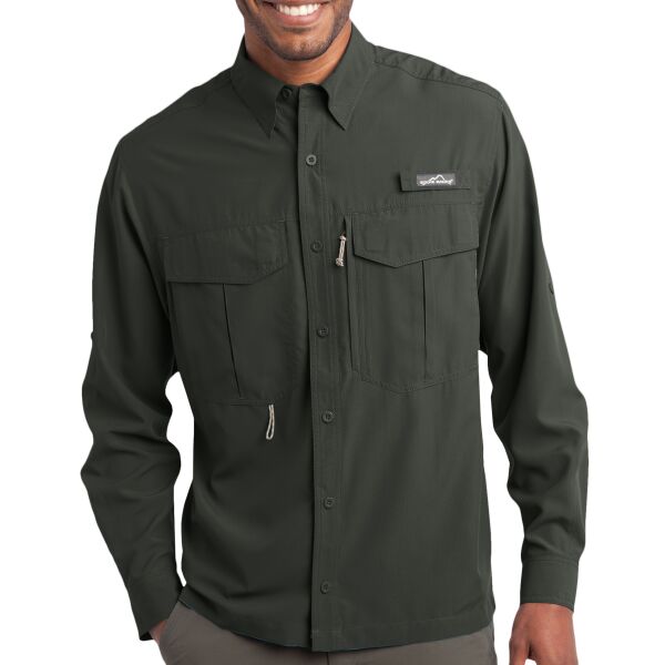 Eddie Bauer Long Sleeve Performance Fishing Shirt EB600 Long Sleeve Performance Fishing Shirt Thumbnail