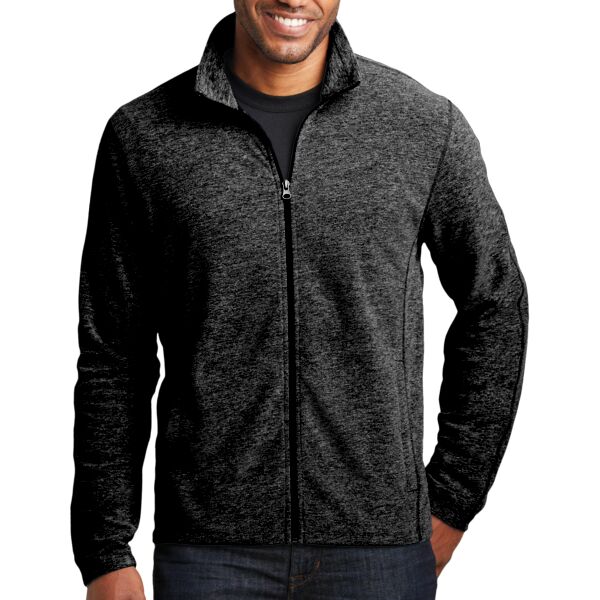 Port Authority Heather Microfleece Full Zip Jacket F235 Heather Microfleece Full Zip Jacket Thumbnail