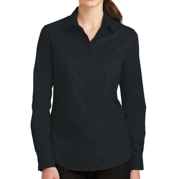 Port Authority Women's SuperPro Twill Shirt L663 Women's SuperPro Twill Shirt Thumbnail