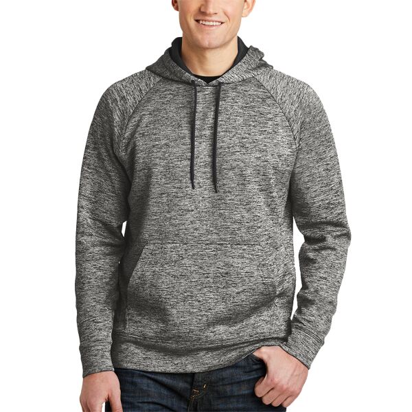 Sport Tek PosiCharge ® Electric Heather Fleece Hooded Pullover ST225 PosiCharge ® Electric Heather Fleece Hooded Pullover Thumbnail