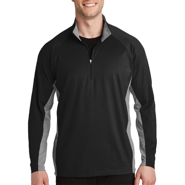 Sport Tek Sport Wick ® Stretch Contrast 1/4 Zip Pullover ST854 Sport Wick ® Stretch Contrast 1/4 Zip Pullover Thumbnail
