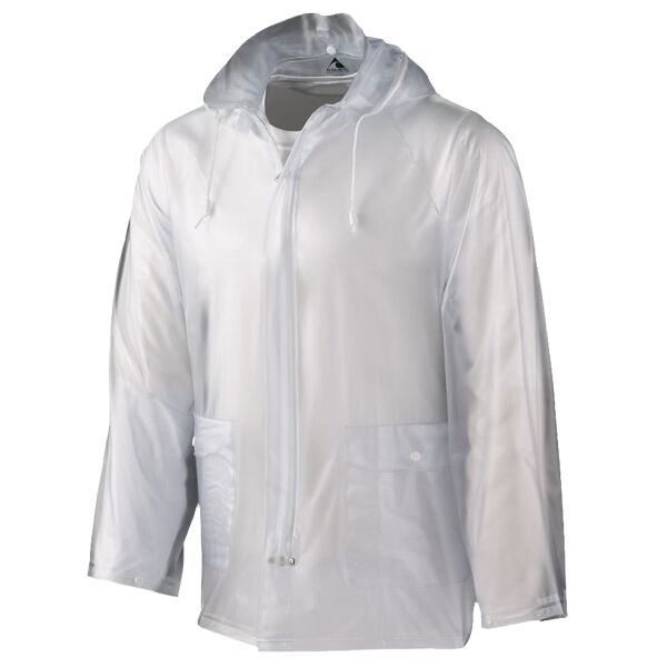 Augusta Sportswear Men's Clear Hooded Rain Jacket 3160 Men's Clear Hooded Rain Jacket Thumbnail