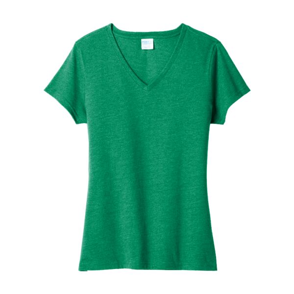 Port & Company Women's Fan Favorite Blend V Neck Tee LPC455V Women's Fan Favorite Blend V Neck Tee Thumbnail