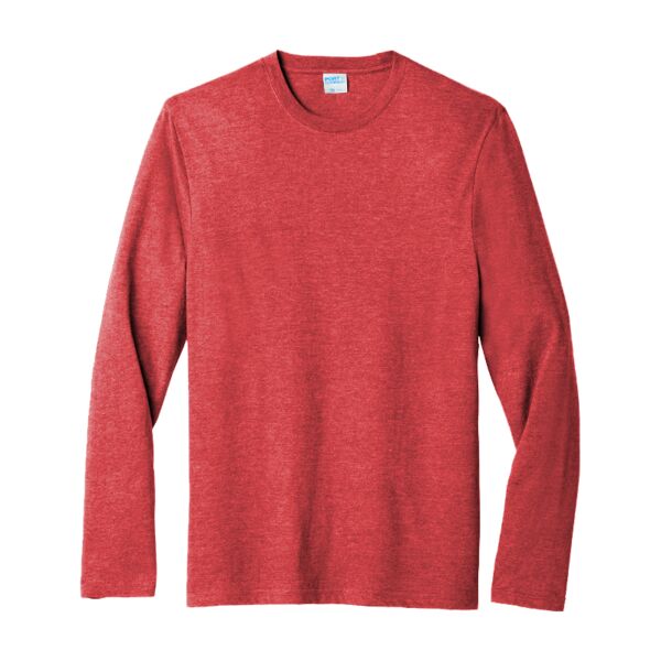 Port & Company Long Sleeve Fan Favorite Blend Tee PC455LS Long Sleeve Fan Favorite Blend Tee Thumbnail