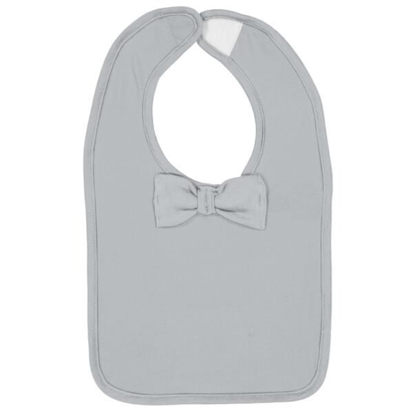Infant Baby Rib Bow Tie Bib Thumbnail
