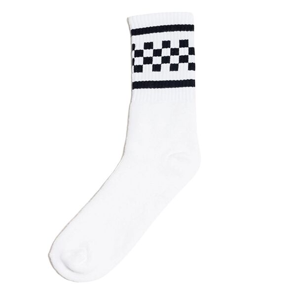 USA-Made Checkered Crew Socks Thumbnail