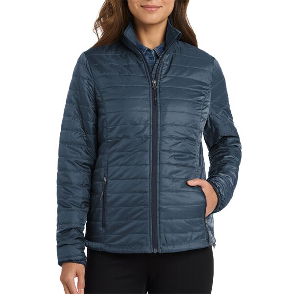 Port Authority Women's Packable Puffy Jacket L850 Women's Packable Puffy Jacket Thumbnail