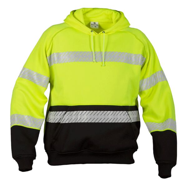 Kishigo Unisex Premium Black Series® Pull Over Hooded Sweatshirt JS142-143 Unisex Premium Black Series® Pull Over Hooded Sweatshirt Thumbnail