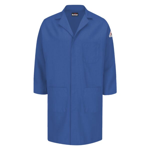 Bulwark Men's Concealed Snap Front Lab Coat - Nomex® IIIA - 6 oz. KNL6 Men's Concealed Snap Front Lab Coat - Nomex® IIIA - 6 oz. Thumbnail