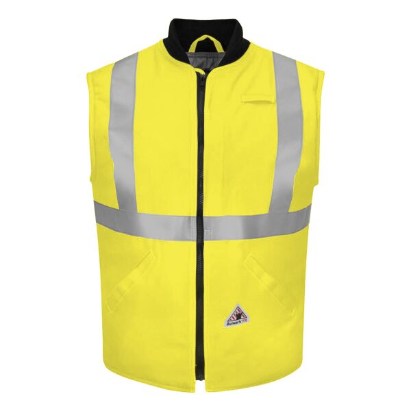 Bulwark Men's Hi Vis Insulated Vest with Reflective Trim - CoolTouch®2 VMS4HV Men's Hi Vis Insulated Vest with Reflective Trim - CoolTouch®2 Thumbnail